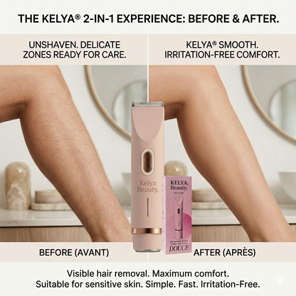 Kelya Beauty® 2-in-1 Razor