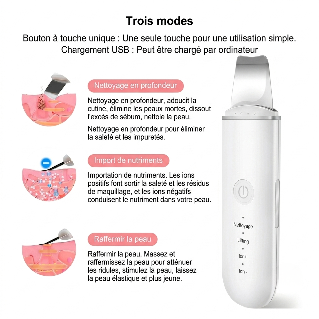 Kelya Ultrasound - Skin Exfoliator