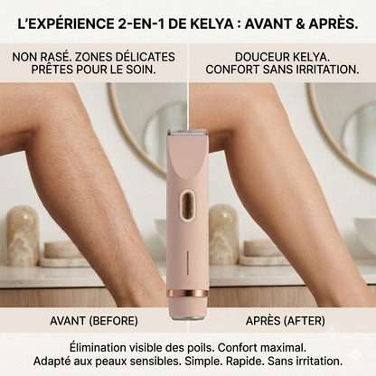 Kelya Beauty® Rasoir 2-en-1
